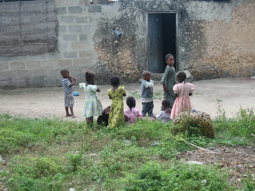Загрузка картинки - Занзибар, селение Нунгви. Чёрные детки