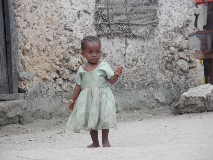 Загрузка картинки - Занзибар, селение Нунгви. Чёрные детки