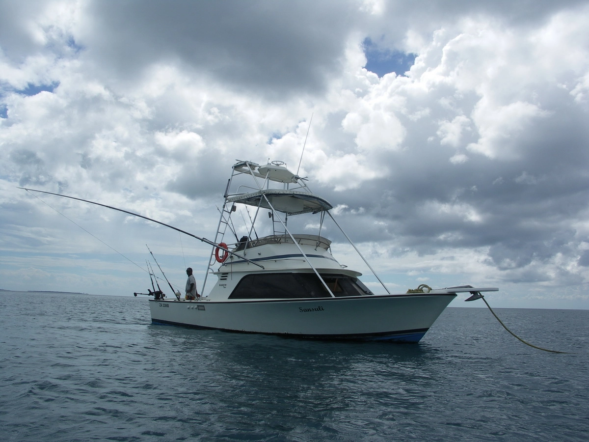 Загрузка картинки - Занзибар, отель Амаан. Трёхпалубный сбытчик рыбацких Метч
