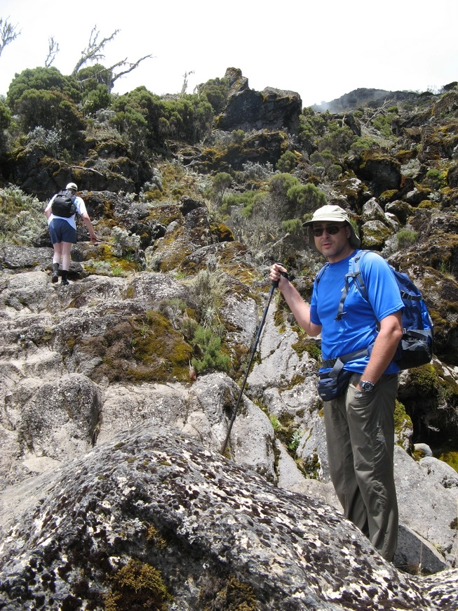 Загрузка картинки - Килиманджаро, маршрут Мачаме. Председатель