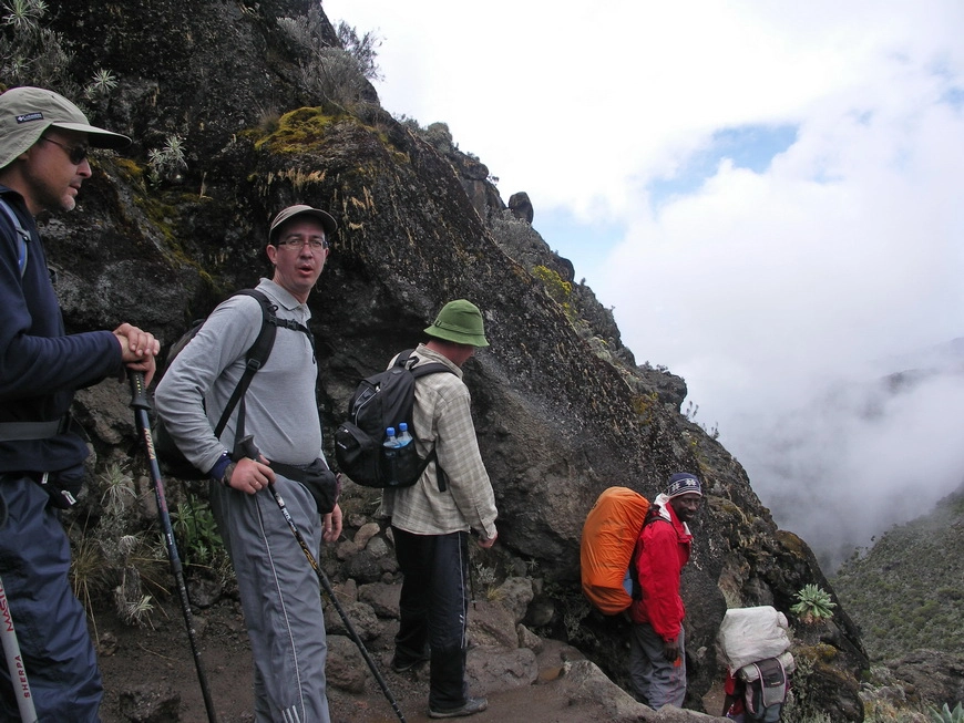 Загрузка картинки - Килиманджаро, Стена Барранко. Реальный уклон