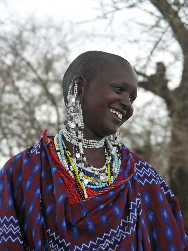 Загрузка картинки - Масайская деревня. Чёрный Ангел