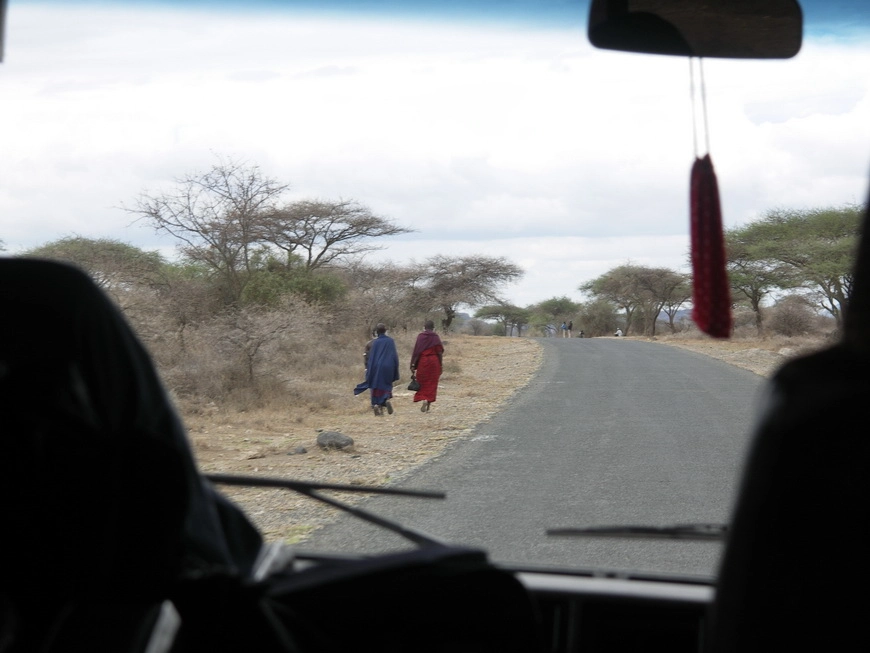 Загрузка картинки - По дороге из Аруши в Найроби. Масайский ландшафт