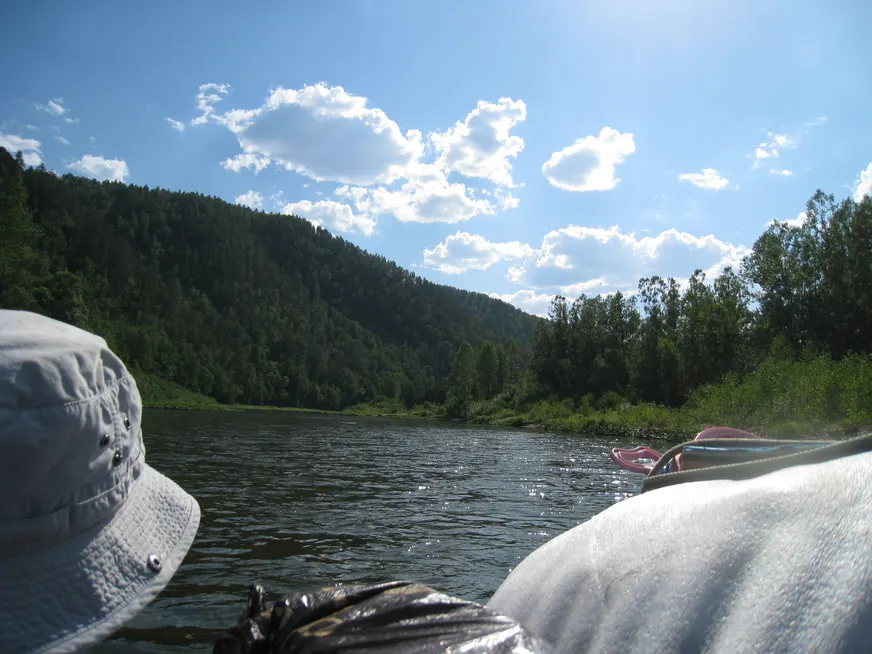 Загрузка картинки - Агидель. Палящее башкирское солнце в зените