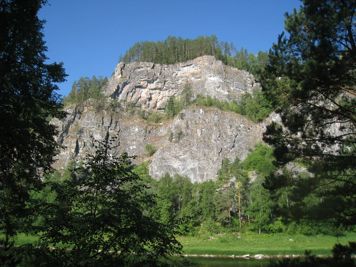 Загрузка картинки - Агидель. Вид из палатки