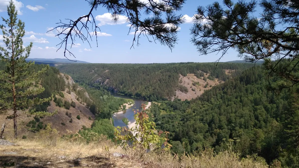 Загрузка картинки - Агидель. Вид с вершины