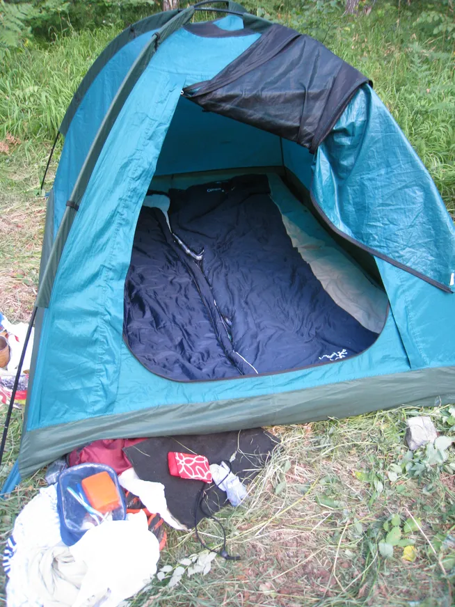 Загрузка картинки - Агидель. Палатка в состоянии полной боевой готовности