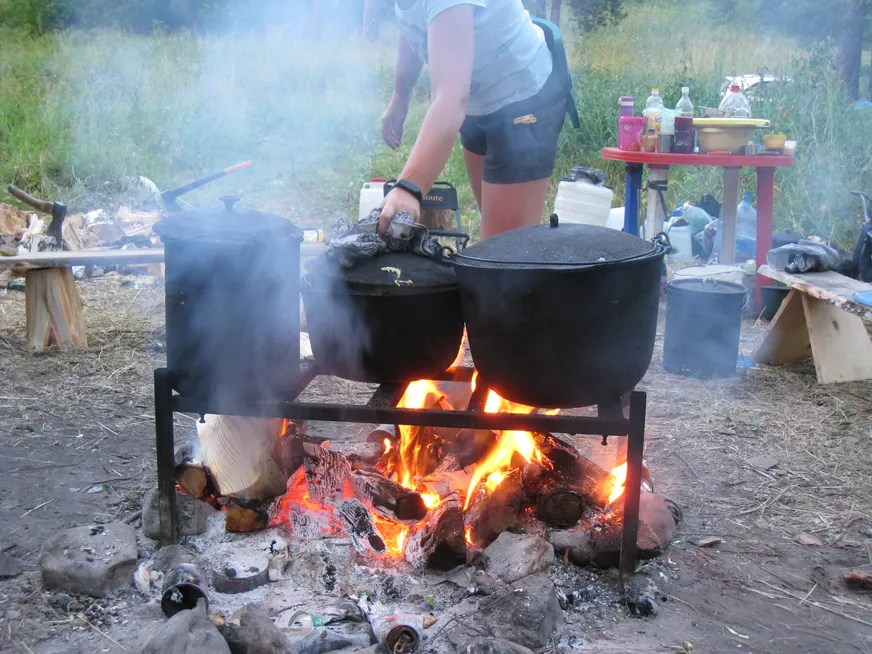 Загрузка картинки - Агидель, лагерь. Обед