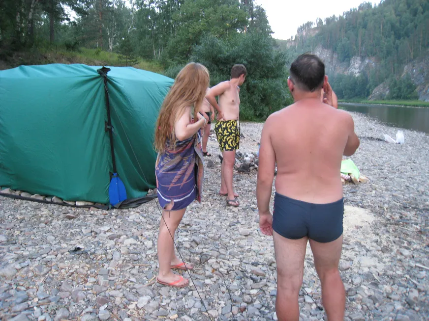 Загрузка картинки - Агидель, лагерь. Банька по-чёрному