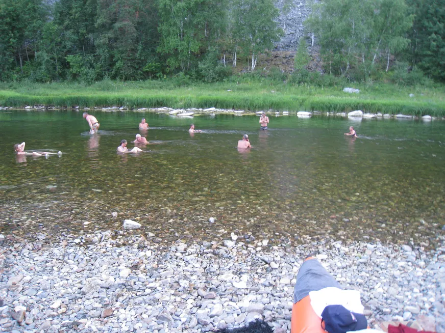 Загрузка картинки - Агидель, лагерь. Банька по-чёрному