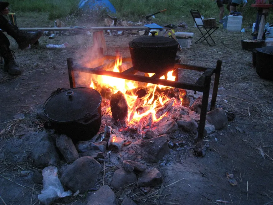 Загрузка картинки - Агидель, лагерь. Долгожданный ужин