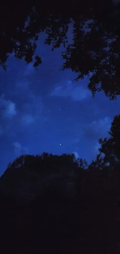 Загрузка картинки - Агидель, лагерь. Звёздное небо