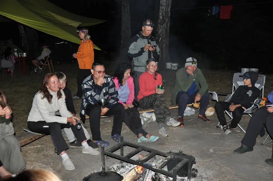 Загрузка картинки - Агидель, лагерь. Песенный вечер