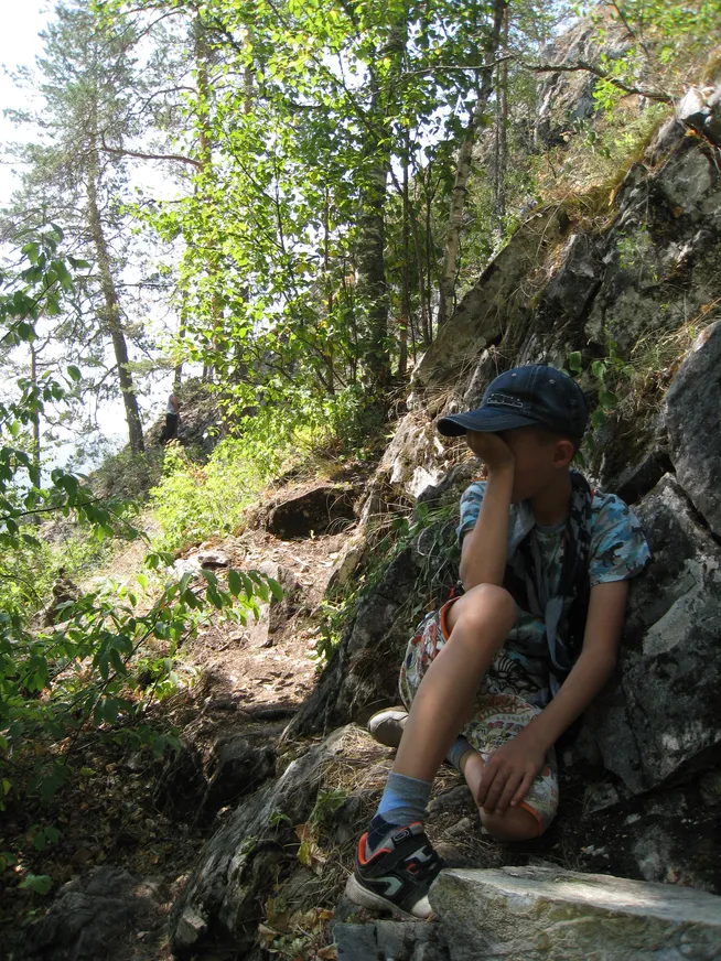 Загрузка картинки - Агидель, гора Стог. Недалеко от вершины