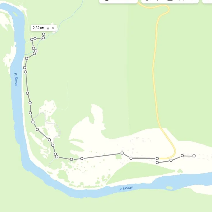 Загрузка картинки - Агидель. Маршрут от сотоянки до Каповой