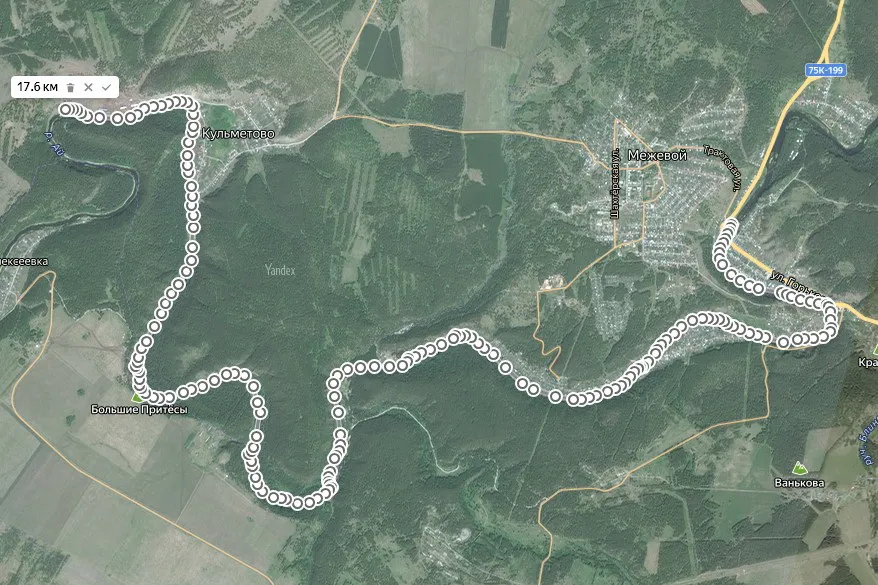 Загрузка картинки - Ай 2024. Карта маршрута