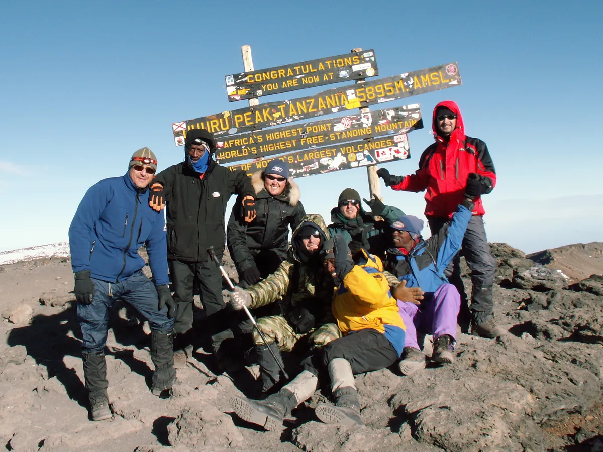 Загрузка картинки - Килиманджаро 2007. Пик Ухуру, 5895 м