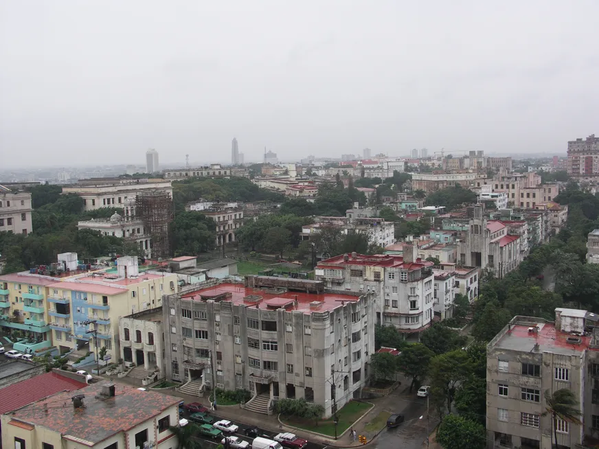 Загрузка картинки - Гавана с высоты номера отеля