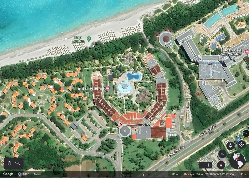 Загрузка картинки - Варадеро. Вид на отель