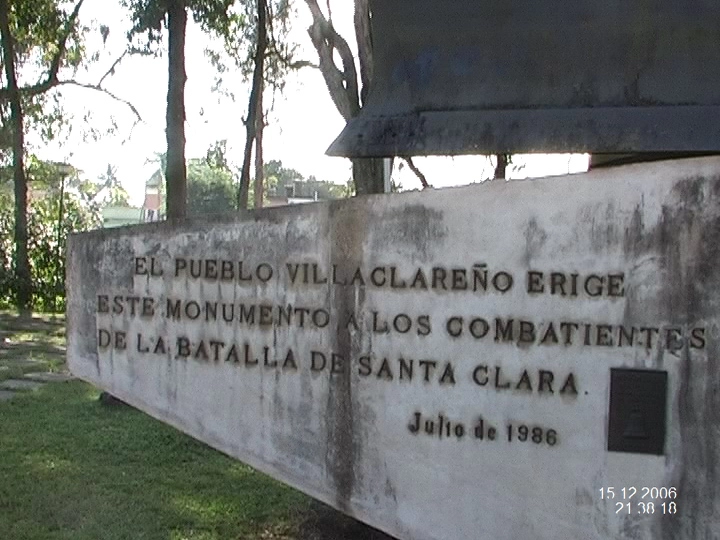 Загрузка картинки - Монумент вчерашему сражению при Санта-Кларе