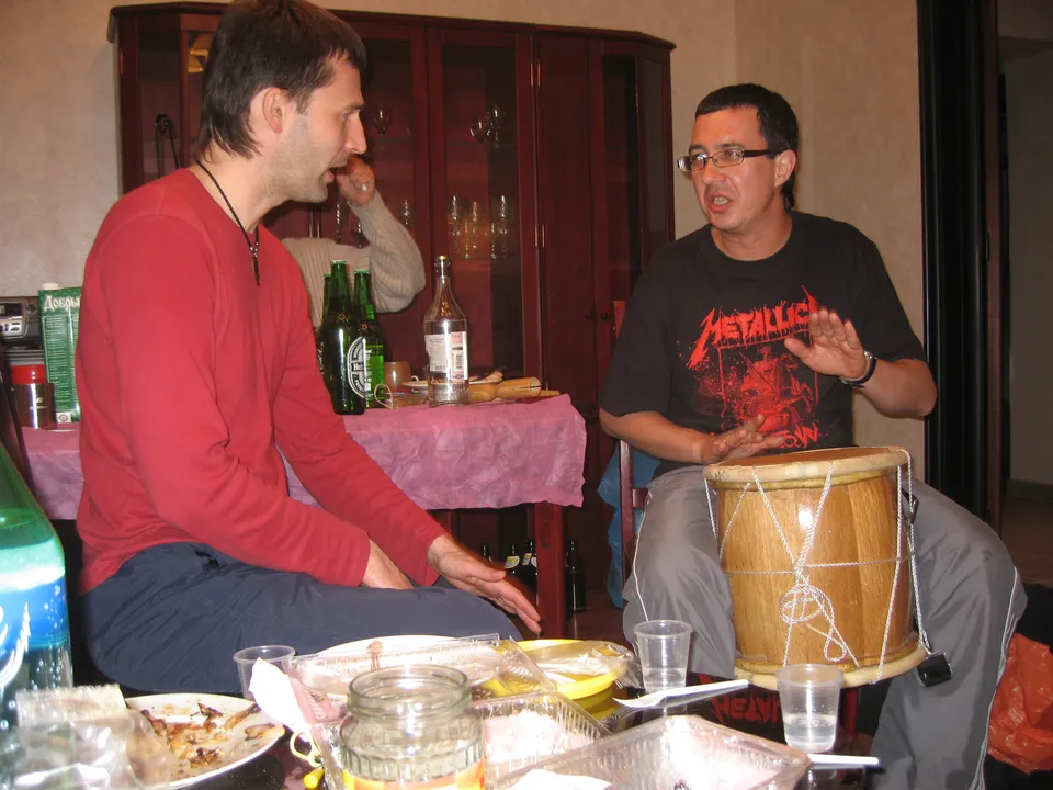 Загрузка картинки - Увильды, база отдыха Янтарь. Саша и его барабаны