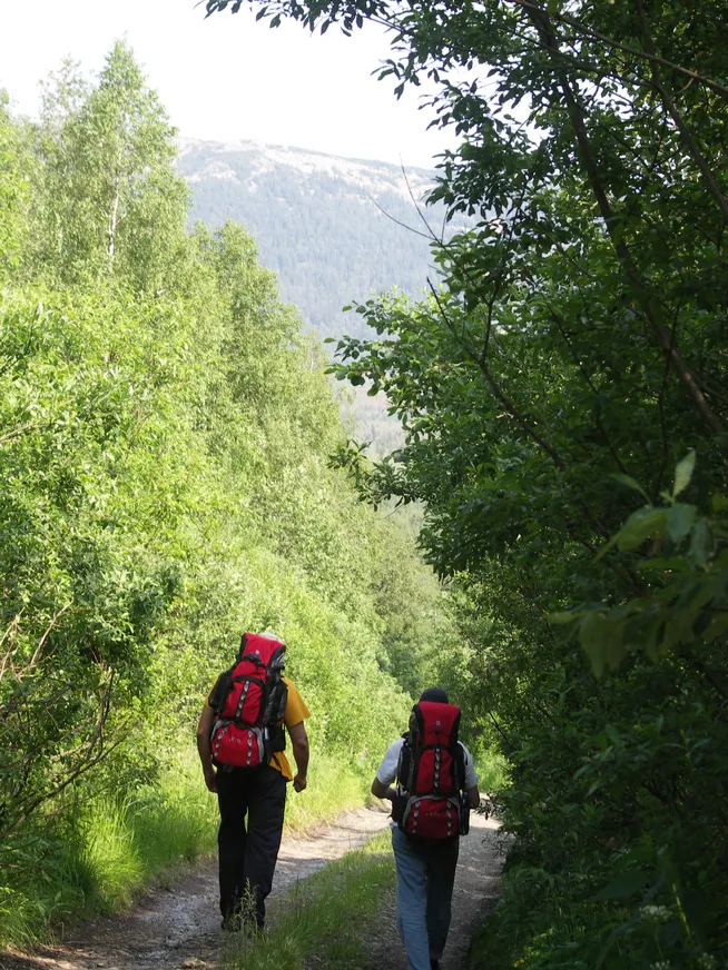 Загрузка картинки - Хребет Нургуш. Не без сожаления покидаем заимку у Коли