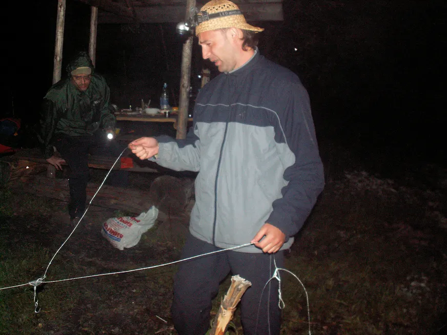 Загрузка картинки - Хребет Нургуш. Осваиваем костровую растяжку