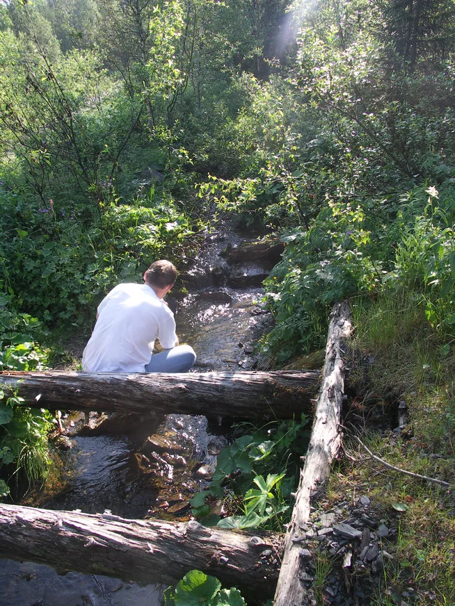 Загрузка картинки - Хребет Нургуш. Утренние процедуры