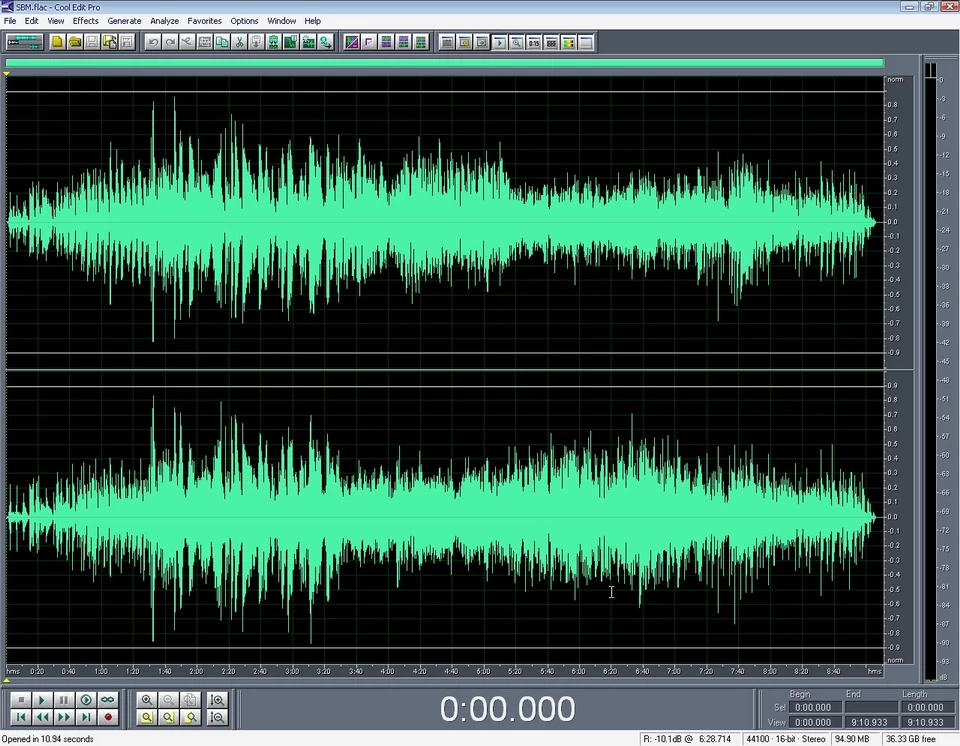 Амплитуда издания Japan Mastersound SBM