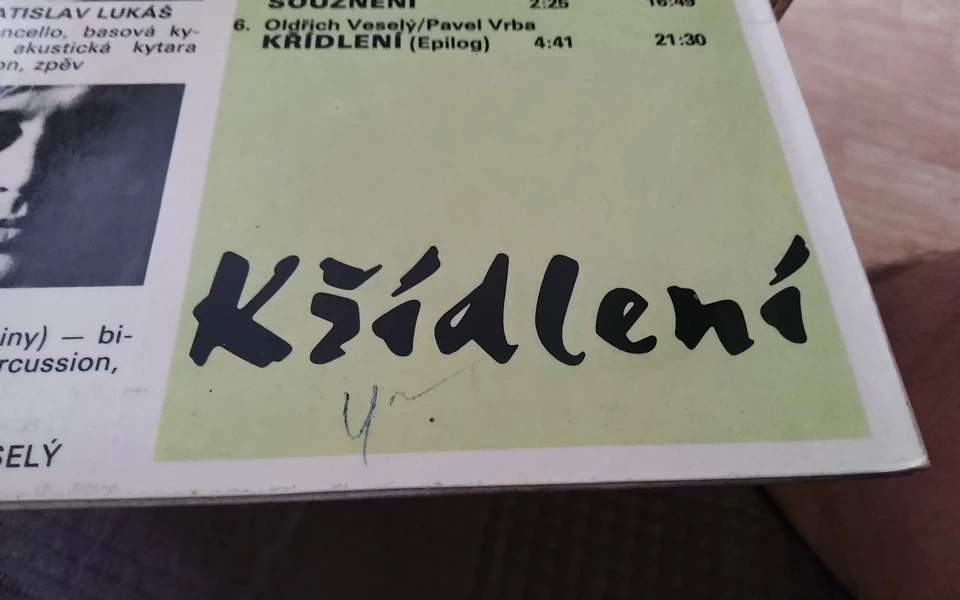 Syncopy & Oldrich Vesely, Křídlení (1983)