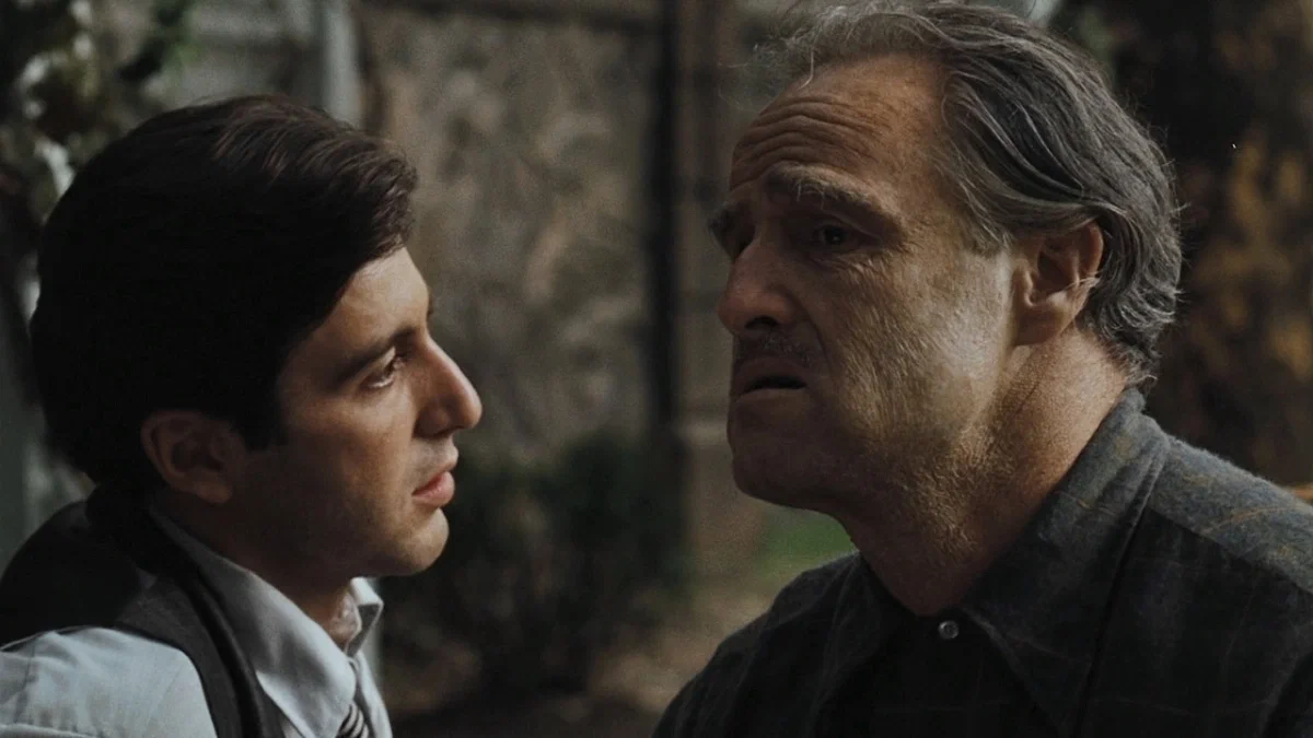 Марлон Брандо и Аль Пачино