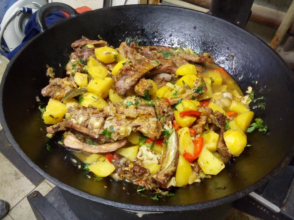 Что-то вкусное с картошкой