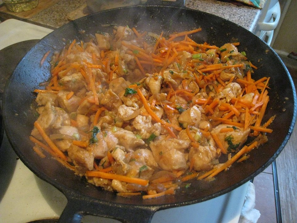 Курица по-сычуаньски