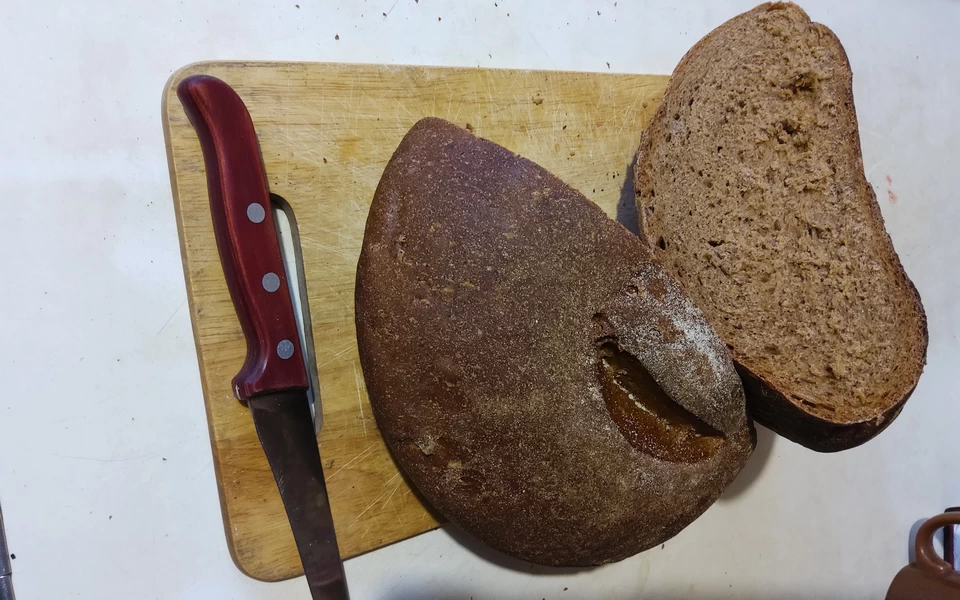 Домашний заварной хлеб