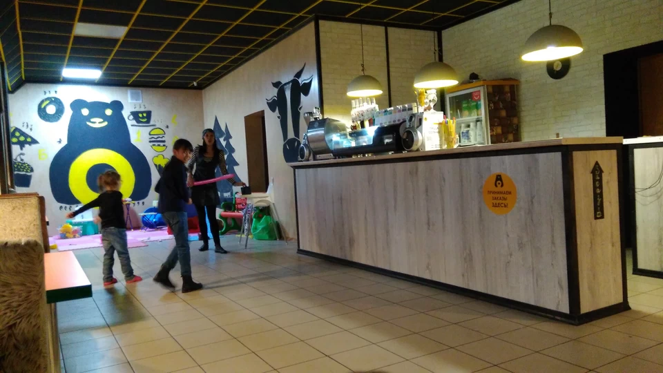 Кафе Мишкин край. Детская развлекательная программа