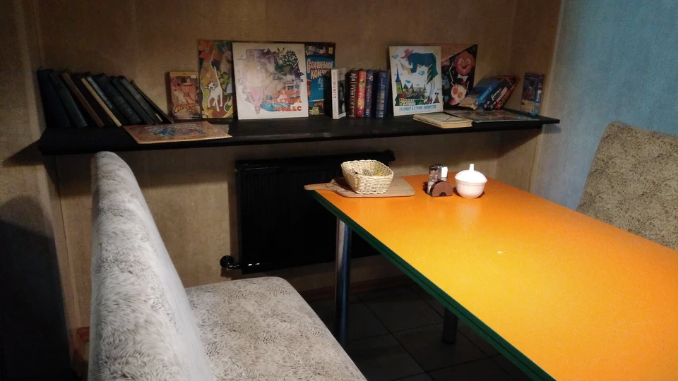 Кафе Мишкин край. Интерьер