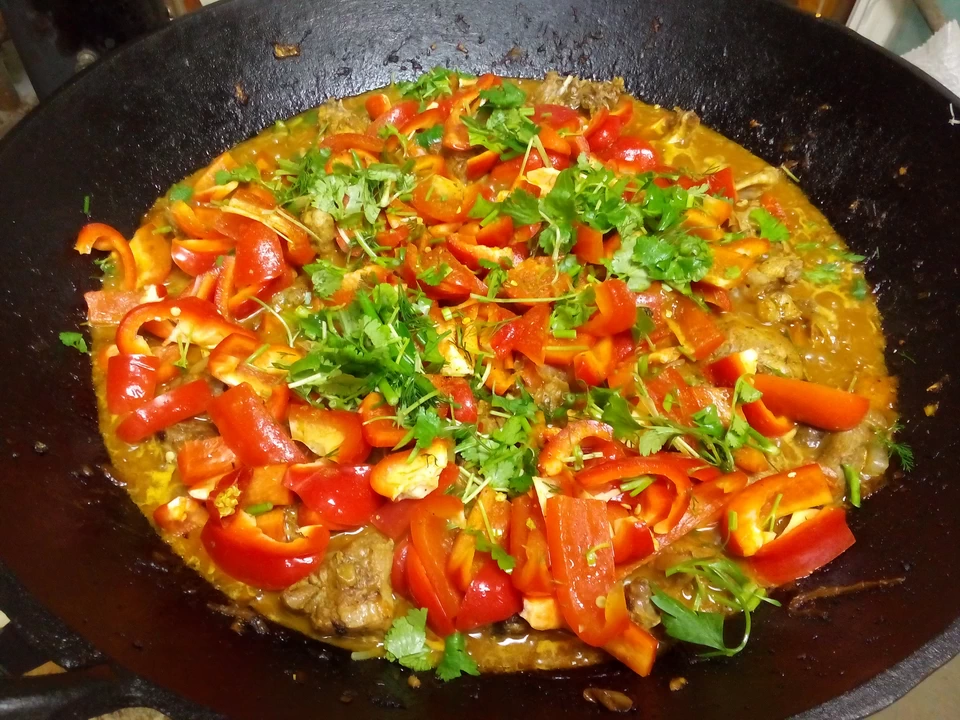 Корпоративный чахохбили-аджапсандали