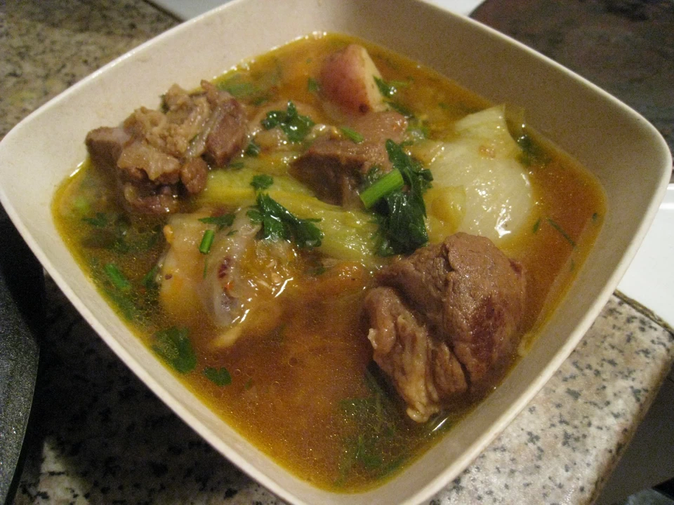 Шурпа, вид сбоку