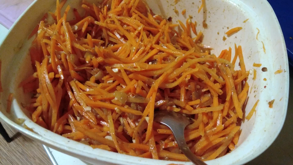 Корейская морковь по-домашнему