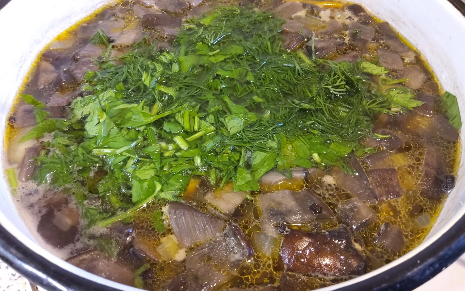 Настоящий грибной суп - это вам не груздянка