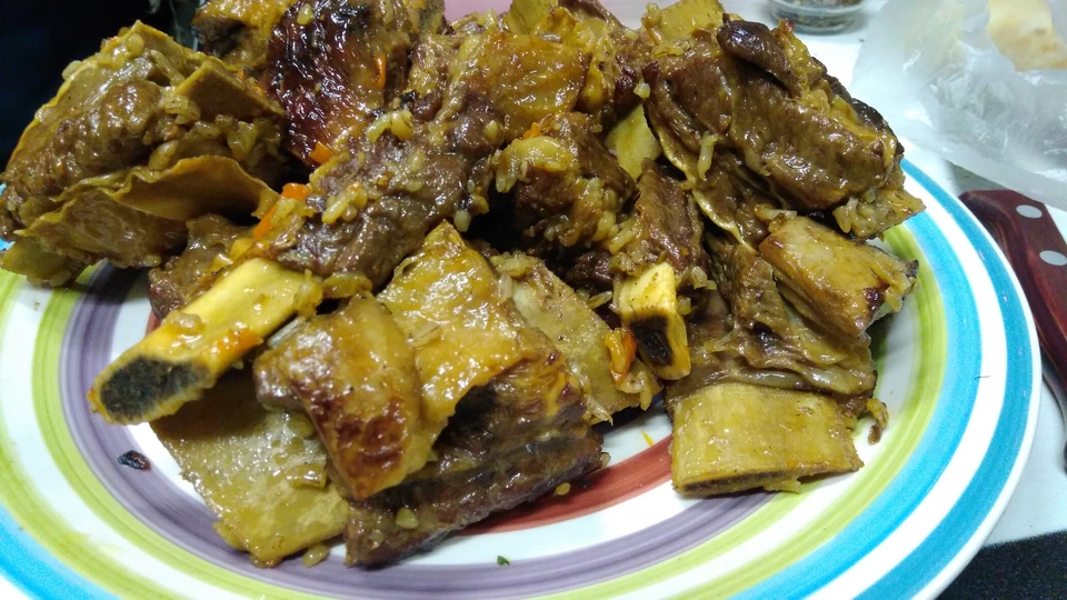 Плов. Мясо подаем отдельно