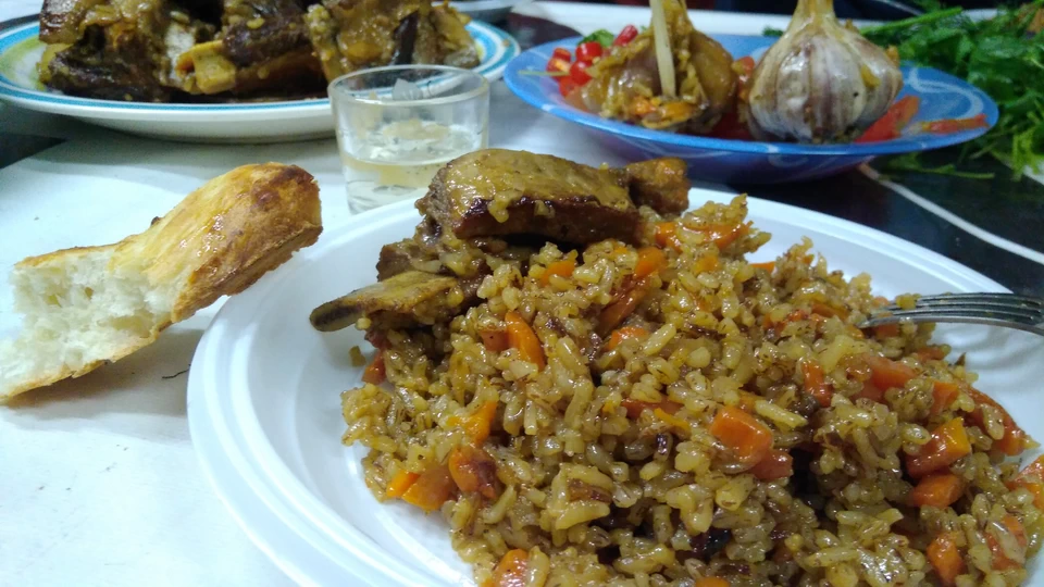 Плов во главе стола