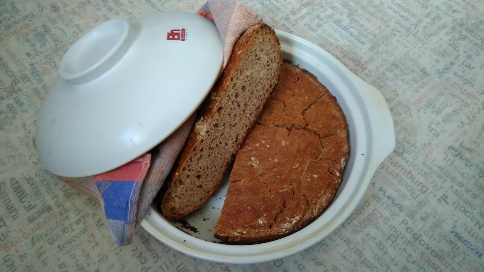 Первый ржаной хлеб не комом!