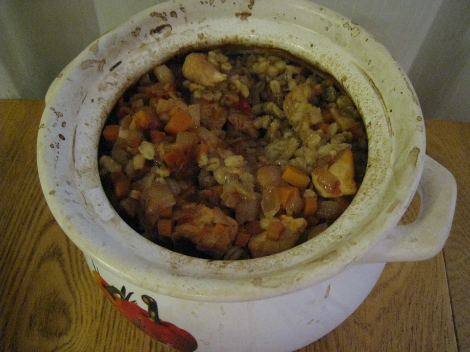 Чудо-перловка в чудо-горшочке