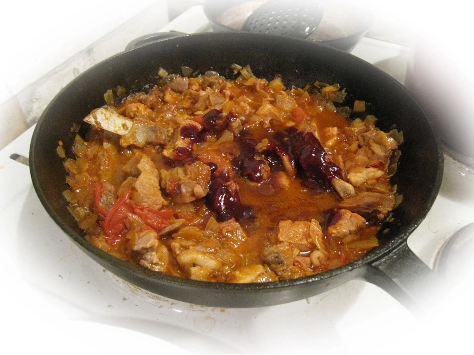 Харчо. Ткемали в зирвак