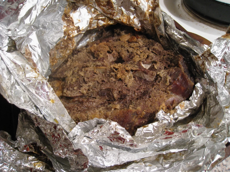Мясо, запеченное в фольге. Первый аромат