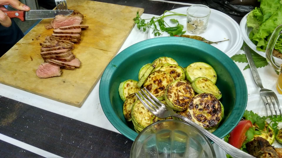 Мясо и овощи - идеальное сочетание