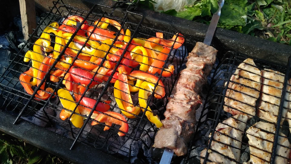 Прелесть широкого мангала