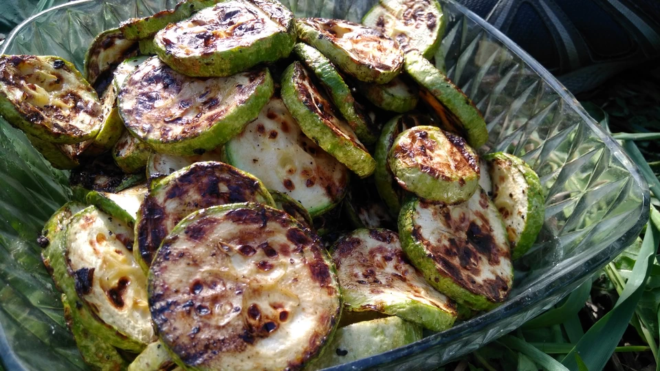 Кабачки на гриле