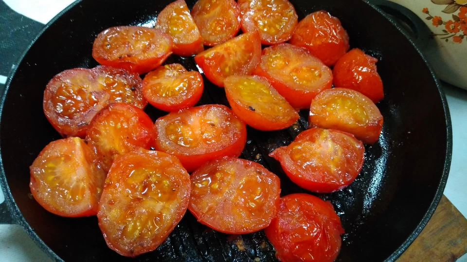 Томаты на гриле